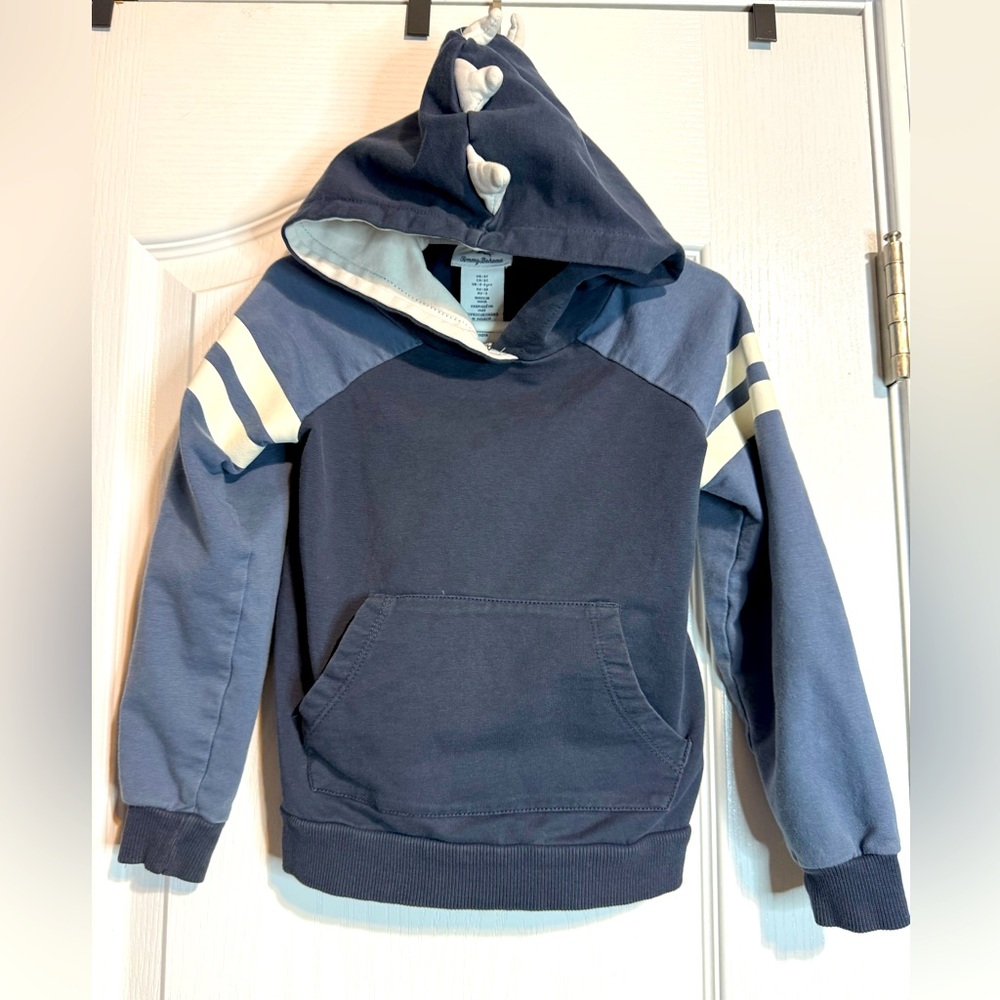 Tommy Bahama Kids Dino Hoodie 3T | Color Block w/ Spiked Hood 🦕🦖